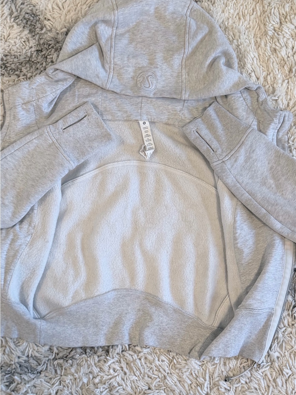 Lululemon Full-Zip Cropped Scuba
Hoodie- Size 4 - Picture 4 of 5